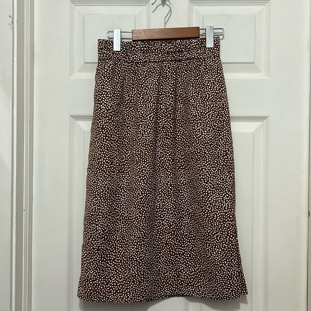 J CREW pull on slip skirt. Size XXS